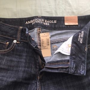 American Eagle Artist crop jeans
